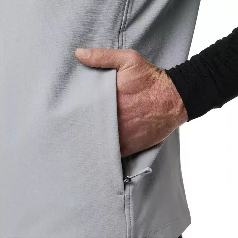 32 Degrees Heat Men's Tech Vest, Gray, Size S